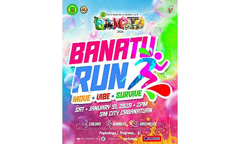 Banatu Run set on Jan 31
at SM City Cabanatuan 