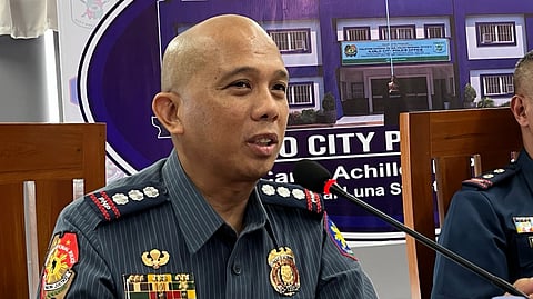 ILOILO. Police Colonel Wilbert B. Parilla, officer in charge of the Iloilo City Police Office, leads the Media Time dubbed SPOX Time: “Inform, Engage, Protect” at the Icpo Headquarters in Iloilo City on February 12, 2026, highlighting strengthened police-media collaboration and updates on cybercrime initiatives. 