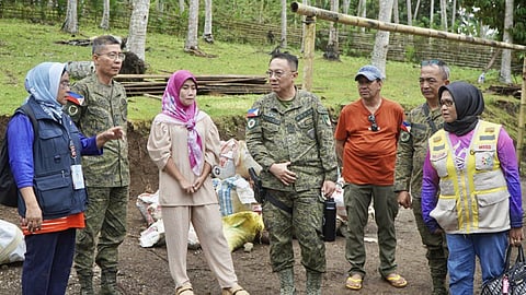1103Bde leads barangay visit in Sulu 