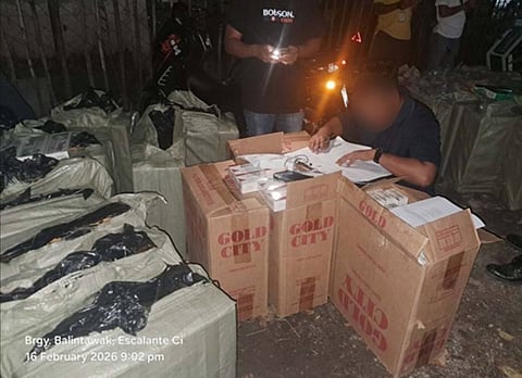 PRO-NIR seizes over P700,000 smuggled cigarettes