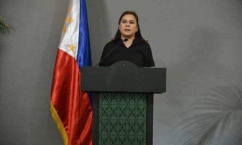 Vice President Sara Duterte.
