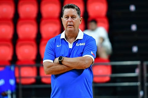 Cone kuntento sa training sa Gilas