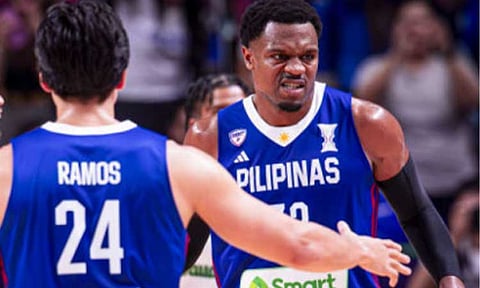 Dwight Ramos and Justin Brownlee (PNA File Photo)