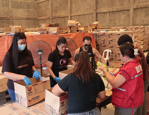 ZAMBOANGA. The Disaster Response Management Division of the Department of Social Welfare and Development-Zamboanga Peninsula on Saturday, February 27, conducts thorough inspection of some 35,000 Family Food Packs (FFPs) in Zamboanga City, to ensure that all commodities meet the agency’s safety and quality standards.  