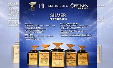 Cebuana Lhuillier clinches multiple ANVIL honors for purpose-driven communications
