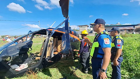 2 dead in helicopter crash in Rizal