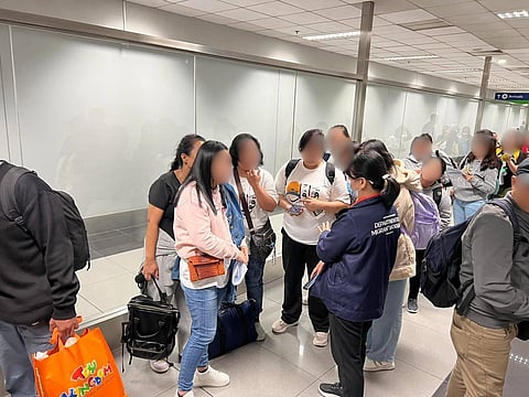 MANILA. A total of 57 overseas Filipino workers bound for Abu Dhabi safely returned to Manila early Monday, March 2, 2026, after being stranded at the Hong Kong International Airport.