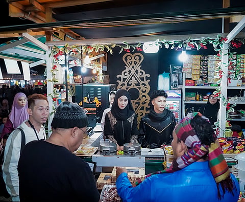 ZAMBOANGA. Fifty-three micro, small, and medium enterprises receiving support from the Ministry of Trade, Investments and Tourism generate P5.2 million in sales as of Monday, March 2, at the Ramadhan Night Market in Bongao, Tawi-Tawi. 
