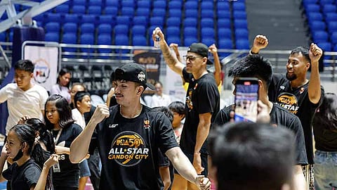 BEYOND BASKETBALL. The stars of the Philippine Basketball Assocation spend time with Sped students on a meet-and-greet session before the All-Star Game. / PBA IMAGES 