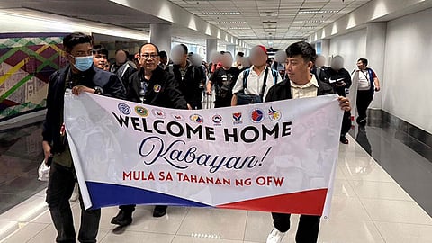 Only 30% of repatriated Middle East OFWs want local jobs, business ventures