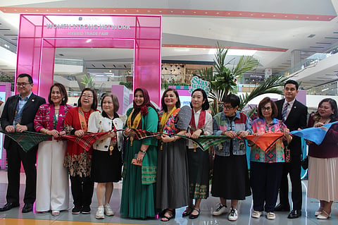 WOMENBIZPH TRADE FAIR. At least 30 exhibitors from Mindanao and other parts of Luzon and the Visayas join the three-day Women Strong Network Hybrid Trade Fair organized by WomenBizPH, which opened Thursday, March 12, 2026, at the SM Lanang Atrium.