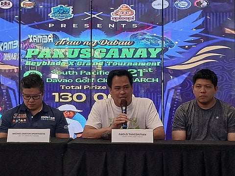 SAMBO HOME IN DAVAO EYED. Pilipinas Sambo Federation Inc. (PSFI) president Paolo L. Tancontian discusses plans for a permanent three-story training center in Davao City during the Davao Sportswriters Association (DSA) Forum, Thursday, March 19, 2026,  following the record-turnout 89th Araw ng Dabaw Sambo National Open Championship recently.