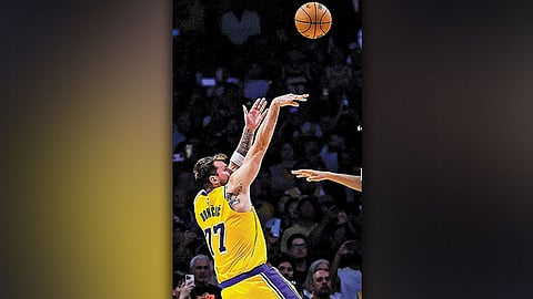 Nabugnaw ang Heat sa 60 ni Doncic