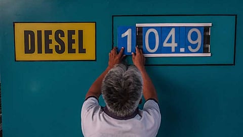 Diesel price to go less than P100/liter
