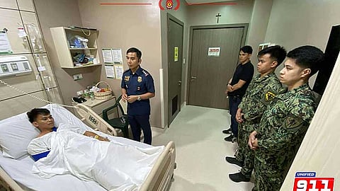 9 ka polis nakigpinusilay sa  
San Fernando gipasidunggan