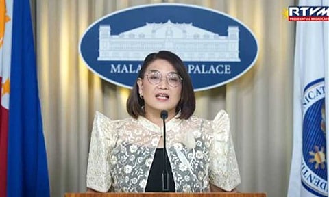 'BIG HELP'. Palace Press Officer Claire Castro says in a press briefing on Friday (March 27, 2026) that Malacañang welcomes private companies’ work-from-home plan as a “big help” in conserving energy amid rising fuel costs driven by tensions in the Middle East. While supportive, the government emphasized that such flexible work arrangements will remain voluntary and not mandated, Castro said. (Screenshot from RTVM)