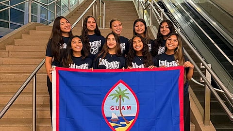 The visiting Academy of Our Lady of Guam team is competing in the Beach Volleyball Republic Nuvali Open, which begins on Saturday, March 28.