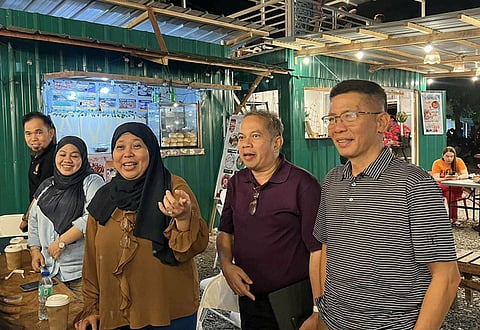 ZAMBOANGA. The 1103rd Infantry Brigade headed by Brigadier General Emmanuel Cabasan (right) recently hosts the Department of Interior and Local Government (DILG)-Zamboanga Peninsula officials to an experiencial tour of the thriving nightlife of Sulu, a testament of the province’s growing peace, security, and community vibrancy. 