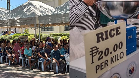 P20/kilo rice draws crowds in Cebu City as food costs soar 