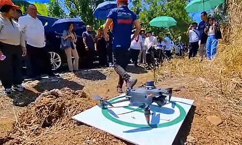 The Department of Agriculture-Davao Region (DA-Davao) has signed a memorandum of understanding with Japanese partners to launch an artificial intelligence-powered drone pilot project to count banana plants and detect early disease in the region.