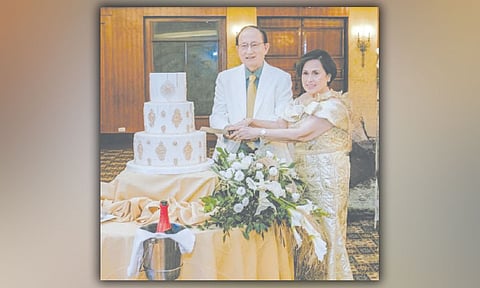 GOLDEN COUPLE. Francisco “Paquito” and Joyce (Garcia) Dizon