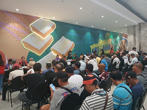 BACOLOD. The Department of Social Welfare and Development (DSWD), through its Negros Island Region office, in coordination with the City Government of Bacolod conducts first day of payout of fuel subsidy for tricycle drivers in the city on Wednesday, April 8, 2026.