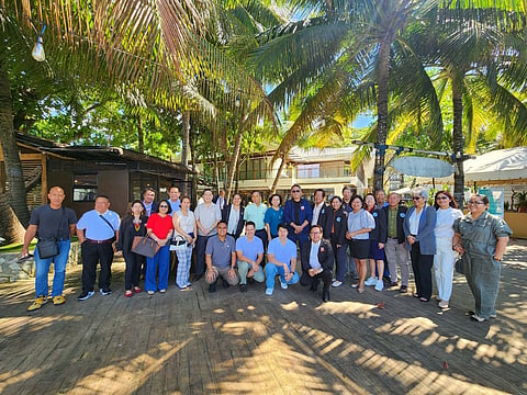 Government and private sector leaders, including AIC Airports, gather with Leo Tereso Magno of the Mindanao Development Authority (MinDA) during a consultative dialogue in Cagayan de Oro City to strengthen partnerships for Mindanao’s development.