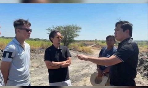  BYPASS ROADS. Public Works and Highways Secretary Vince Dizon (second from left) during an inspection of the Estrada Bypass Road in Capas, Tarlac Thursday (April 9, 2026). The government is now focusing on ensuring that bypass road projects are completed to provide alternative routes, specially for farmers, during a time when fuel prices are surging.(Photo from DPWH)
