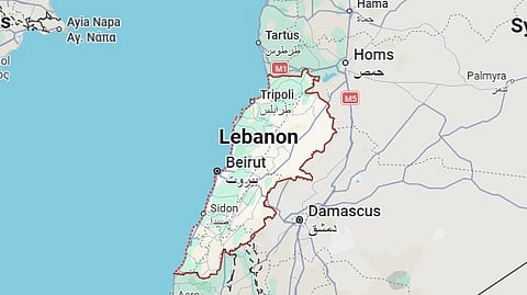 Lebanon map