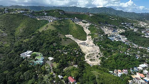 Aerial view of the Monterrazas de Cebu development in Cebu City