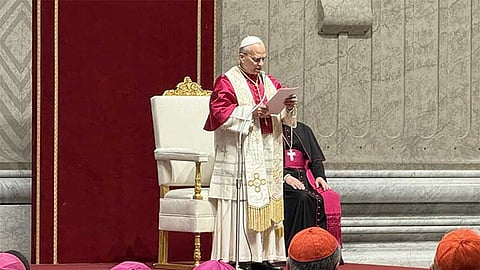 Pope Leo XIV leads prayer vigil for peace amid Mideast conflict