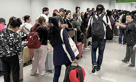7,000 OFWs, dependents back home from Middle East 
