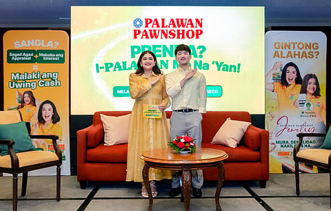 Palawan Pawnshop showcased the couple ambassadors, Melai Cantiveros-Francisco and Jason Francisco, at its first-ever VisMin regional media event in Cebu City.