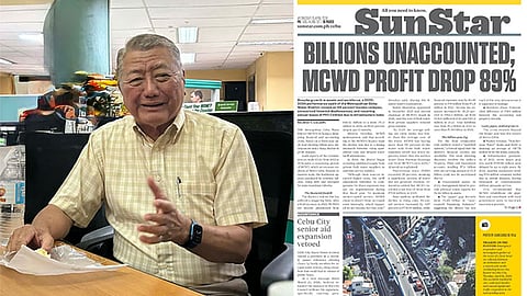 Seares: MCWD chief Almendras blames 'corruption, mismanagement' for water district's financial woes, not law-dictated autonomy.