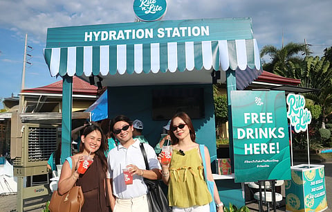 Rite ‘N Lite is bringing its Hydration Station to Cebu, Batangas and La Union, your new summer pit stop