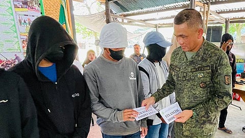 13 BIFF members surrender in Maguindanao del Sur