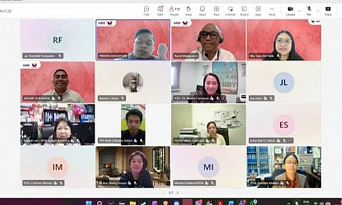 ONLINE KUMUSTAHAN. The Department of Education conducts an online “kumustahan” session with 35 Philippine Schools Overseas representatives on April 16, 2026. The Department of Education on Friday (April 17) said it is integrating system reforms in Philippine Schools Overseas to ensure preparedness for the implementation of key reforms in the education system. (Photo courtesy of DepEd)