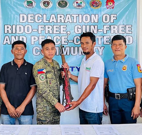 ZAMBOANGA. The Rido-Free, Gun-Free, and Peace-Centered Communities (RFGFPCC) campaign continue to progress as more loose firearms were voluntarily surrendered by civilians in the second district of Sulu.