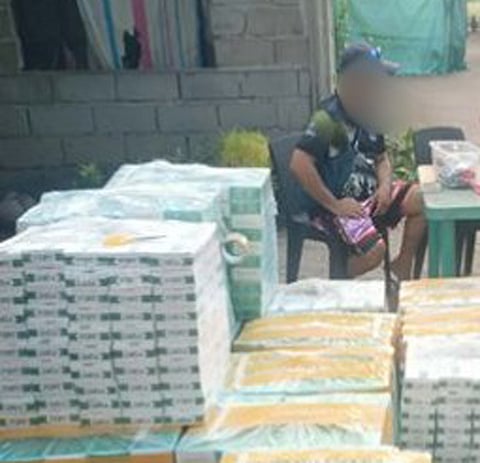 ZAMBOANGA. Authorities arrest two individuals and seize over P641,000 worth of smuggled cigarettes in a law enforcement operation Saturday, April 18, in Guinsang-an village, Sto. Niño, South Cotabato. 