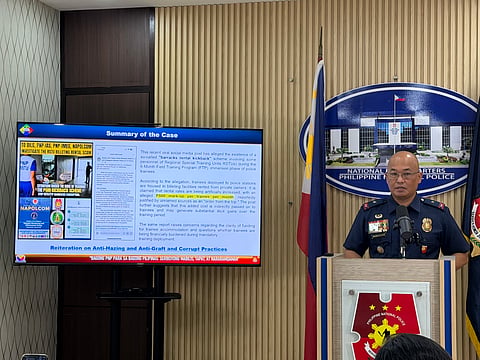 MANILA. Six police personnel of the Philippine National Police (PNP) Training Service (TS) have been removed from their posts over alleged involvement in a barracks rental kickback scheme.