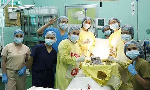 POGS-SMC and Davao del Sur Provincial Hospital provide free cervical screenings and prenatal care to hundreds of women.