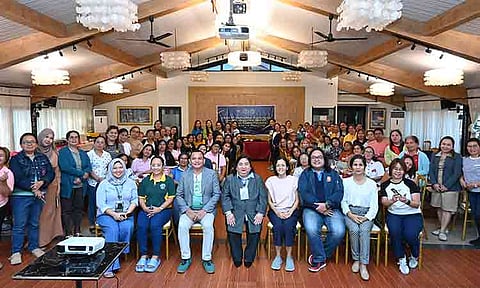 Barangay health workers (BHWs) throughout the Davao Region are supported by Department of Health (DOH) through meetings and training. 