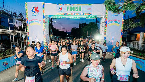 Buanoy successfully holds run for a cause
