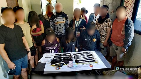 ILOILO. Five drug suspects, including two minors, were arrested by operatives of the Estancia Municipal Police Station during a buy-bust operation on April 22, 2026, in Barangay Lumbia, Estancia, Iloilo, where authorities seized about 447 grams of shabu valued at P3,039,600, along with a homemade shotgun and other items. 