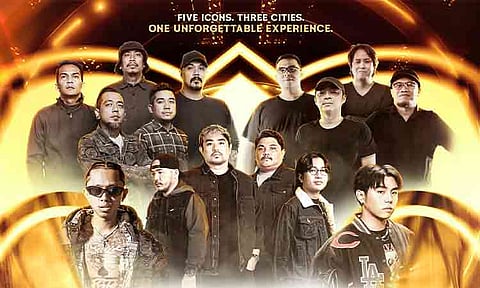 After more than a decade, one of the country’s most electrifying concert series is making a powerful comeback. Set to tour three major cities this May and June, Tanduay First Five gathers five of the biggest names in the Philippine music scene today for the return of the highly anticipated music celebration.