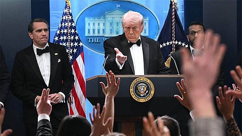 Trump luwas human sa insidente sa pagpamusil