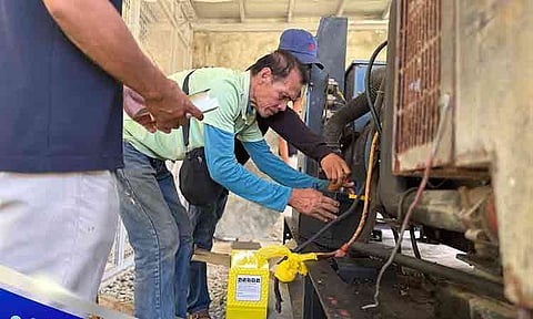 Talicud clinic gets power generator for emergencies