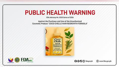FDA warns public vs unregistered hair regrowth product