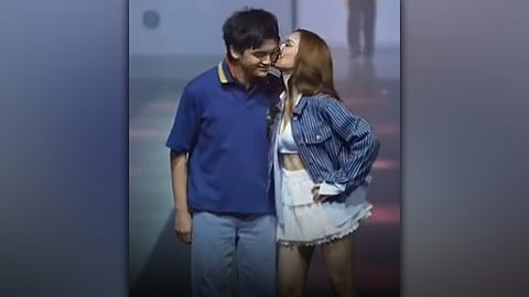 Francine Diaz explains viral kiss 
with Seth Fedelin