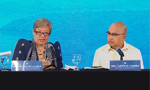 ALL SYSTEMS GO. ASEAN National Organizing Council Director-General Ma. Hellen De La Vega and Presidential Communications Office Acting Secretary Dave Gomez lead the opening of the International Media Center at the Mactan World Museum in Cebu on Tuesday (May 5, 2026). The IMC is expecting an estimated 800 to 1,000 local and international media to cover the summit proper and other events. (Photo courtesy of ASEAN PH 2026)